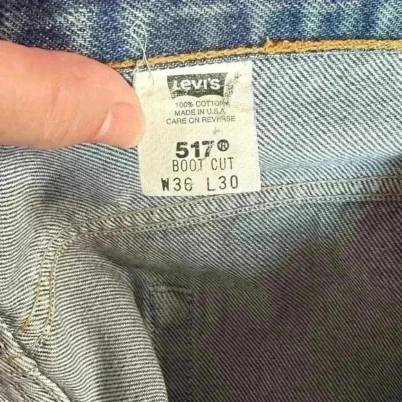 Levi’s 517 Boot Cut Waist 36 Length 30 - Picture 4 of 4